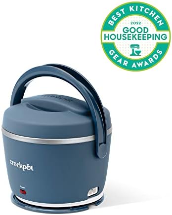 Electric Lunch Box Food Warmer 20oz – Faded Blue - Curated Catalog