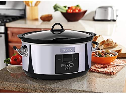 7 Quart Programmable Slow Cooker – Polished Platinum - Curated Catalog