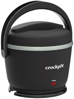 Electric Lunch Box Food Warmer 20oz – Black - Curated Catalog