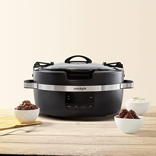 Thermoshield 6 Quart Slow Cooker with Carry Handles - Curated Catalog