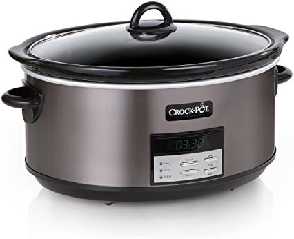8 Quart Programmable Slow Cooker with Auto Warm - Curated Catalog