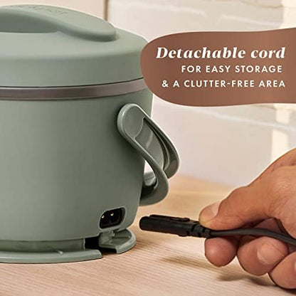 Portable Electric Lunch Box Food Warmer – Green - Curated Catalog