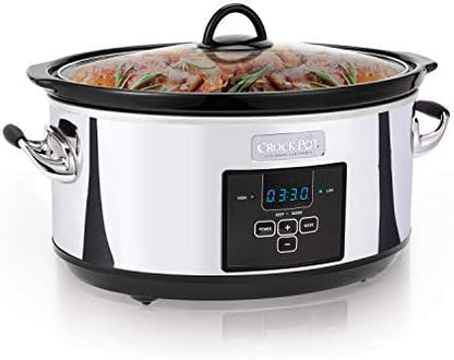 7 Quart Programmable Slow Cooker – Polished Platinum - Curated Catalog
