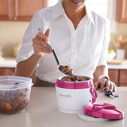 Lunch Crock Portable Food Warmer 20oz – Pink - Curated Catalog