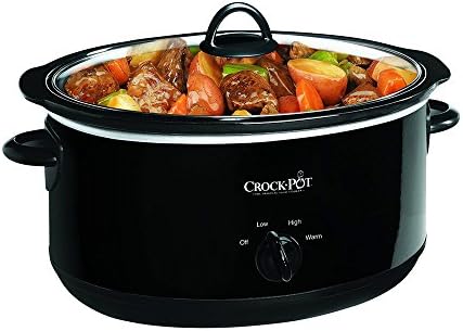 8 Quart Manual Slow Cooker – Black - Curated Catalog