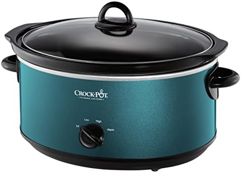 7 Quart Manual Slow Cooker – Turquoise - Curated Catalog