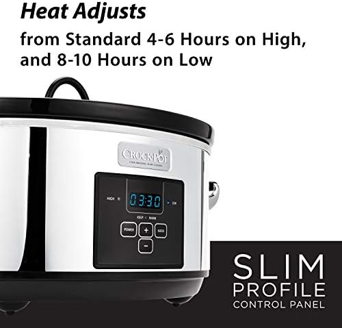 7 Quart Programmable Slow Cooker – Polished Platinum - Curated Catalog
