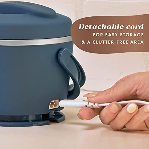 Electric Lunch Box Food Warmer 20oz – Faded Blue - Curated Catalog