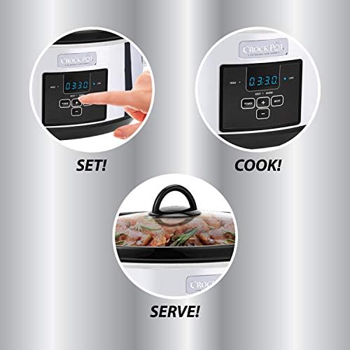 7 Quart Programmable Slow Cooker – Polished Platinum - Curated Catalog