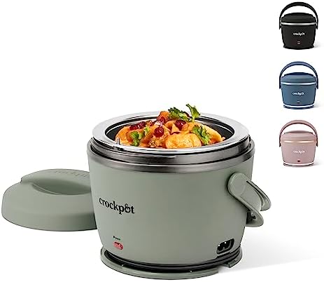 Portable Electric Lunch Box Food Warmer – Green - Curated Catalog