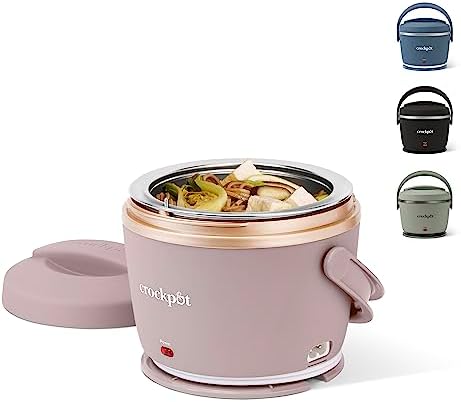 Electric Lunch Box Food Warmer 20oz – Blush Pink - Curated Catalog