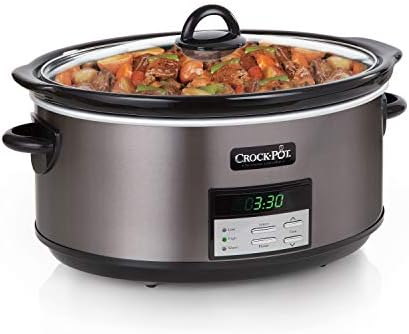 8 Quart Programmable Slow Cooker with Auto Warm - Curated Catalog