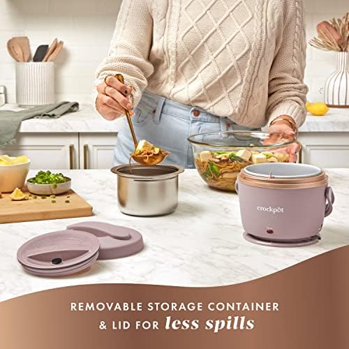 Electric Lunch Box Food Warmer 20oz – Blush Pink - Curated Catalog