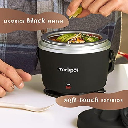 Electric Lunch Box Food Warmer 20oz – Black - Curated Catalog