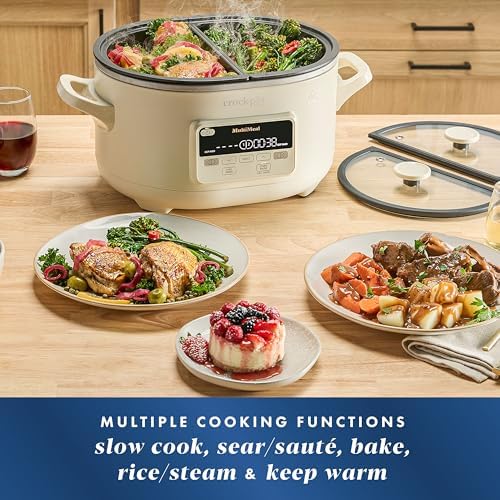 MultiMeal Multicooker with Programmable Slow Cooker - Curated Catalog
