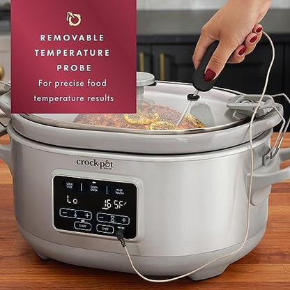 7 Quart Programmable Cook & Carry Slow Cooker - Curated Catalog