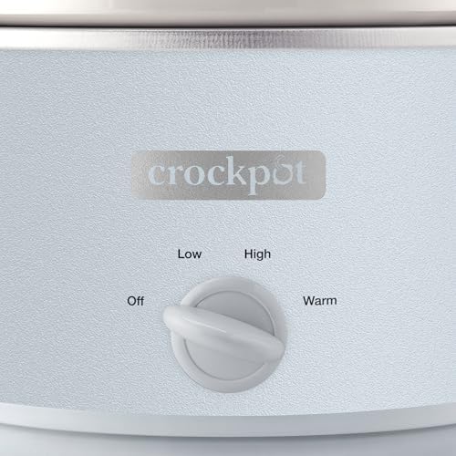 4.5 Quart Manual Slow Cooker – Macaroon Blue - Curated Catalog