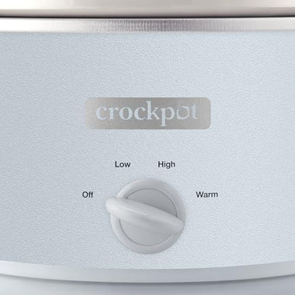 4.5 Quart Manual Slow Cooker – Macaroon Blue - Curated Catalog