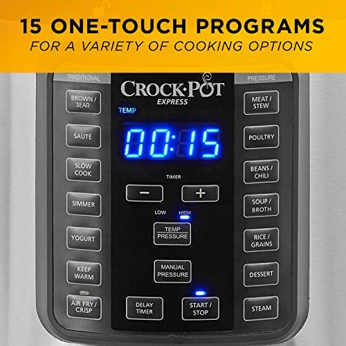 Express Crisp 8 Quart 10-in-1 Pressure Cooker - Curated Catalog