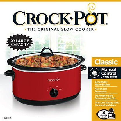 Express Crock 8 Quart Programmable Slow Cooker - Curated Catalog
