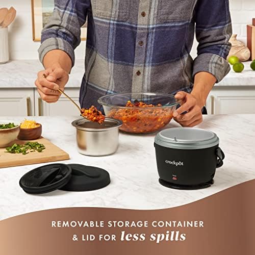 Electric Lunch Box Food Warmer 20oz – Black - Curated Catalog