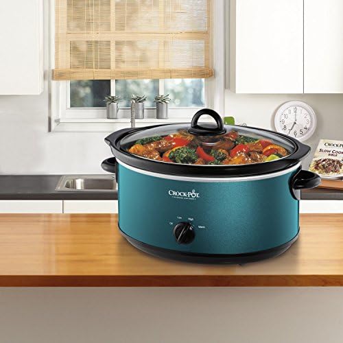 7 Quart Manual Slow Cooker – Turquoise - Curated Catalog
