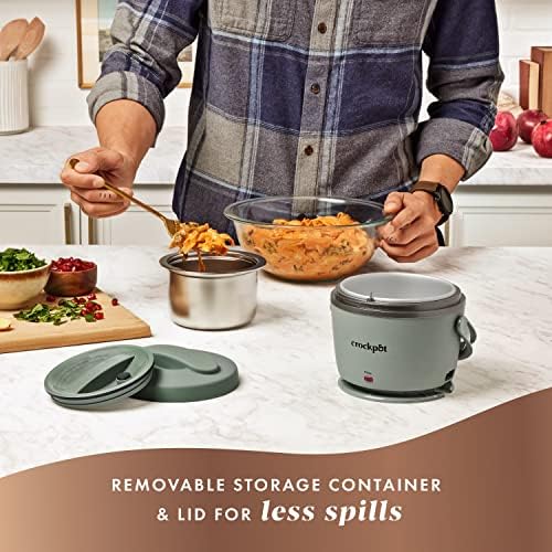 Portable Electric Lunch Box Food Warmer – Green - Curated Catalog