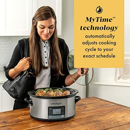 MyTime 6 Quart Programmable Slow Cooker - Curated Catalog