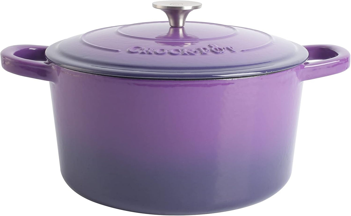 3 Quart Enameled Cast Iron Dutch Oven – Aqua - Curated Catalog