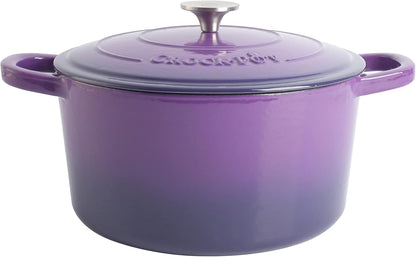 3 Quart Enameled Cast Iron Dutch Oven – Aqua - Curated Catalog