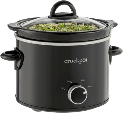 2 Quart Mini Slow Cooker – Classic Compact Cooker - Curated Catalog