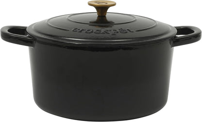 3 Quart Enameled Cast Iron Dutch Oven – Aqua - Curated Catalog