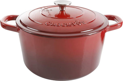 3 Quart Enameled Cast Iron Dutch Oven – Aqua - Curated Catalog