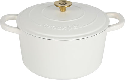 3 Quart Enameled Cast Iron Dutch Oven – Aqua - Curated Catalog