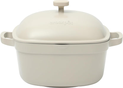3 Quart Enameled Cast Iron Dutch Oven – Aqua - Curated Catalog