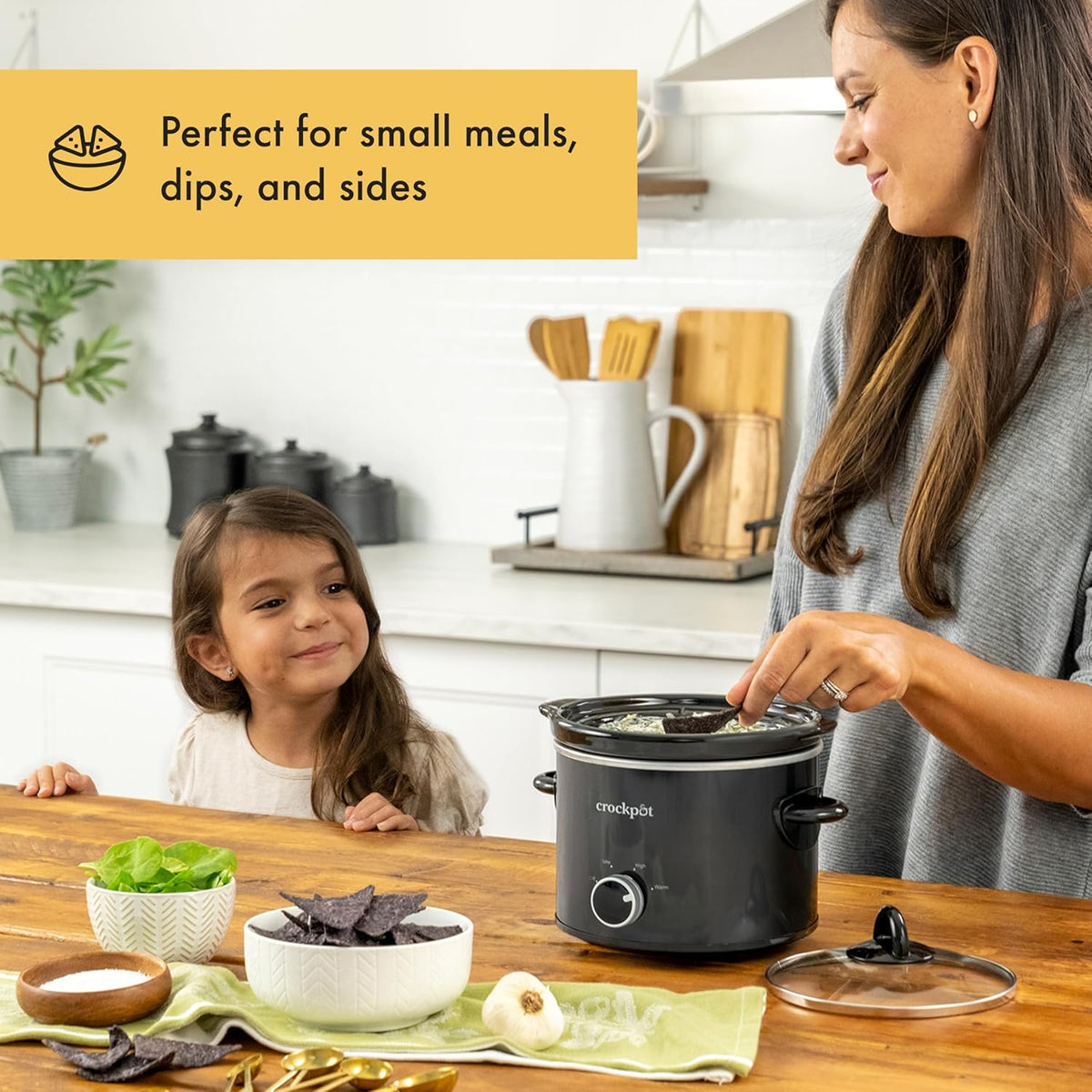 2 Quart Mini Slow Cooker – Classic Compact Cooker - Curated Catalog